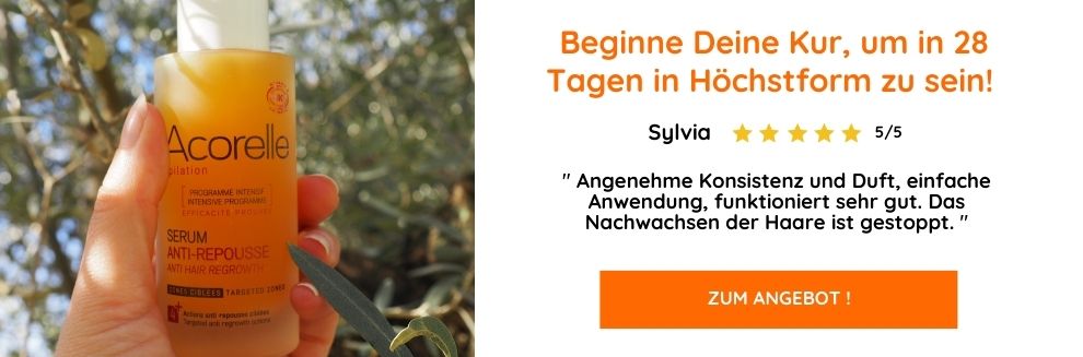 Anti-Haarwuchs-Serum BIO-Zertifiziert & VEGAN